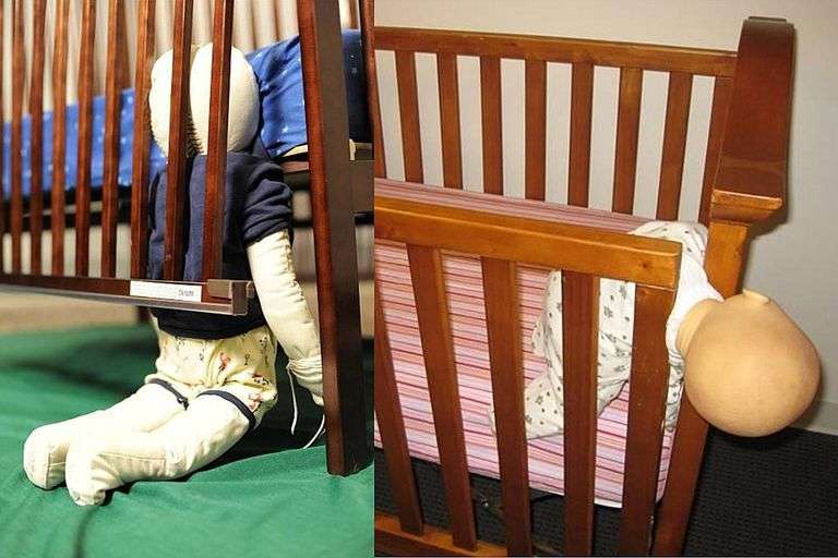 ۵ مورد از مهم‌ترین وسایل نوزاد که نباید دست دومِ آنها را تهیه کنید - تختخواب نرده‌دار