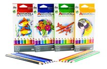 خرید لوازم التحریر - مداد رنگی ۱۲ رنگ آدمیرال مدل MDF