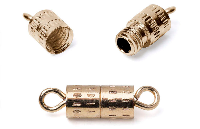 خرید زنجیر طلا - قفل پیچی