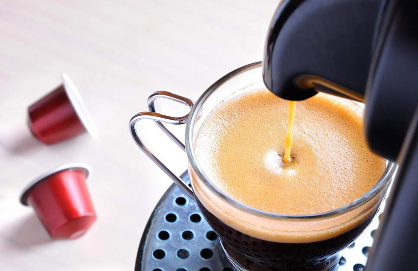 انواع قهوه ساز - قهوه‌ساز کپسولی