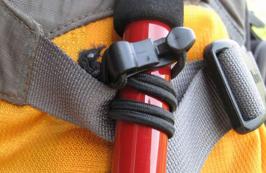 خرید کوله کوهنوردی - اتصالات محکم و بادوام برای نگهداشتن ابزار
