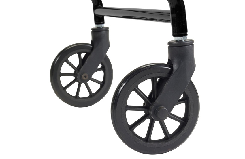 خرید واکر - چرخ‌های رولاتور برای آسان حرکت دادن آن است