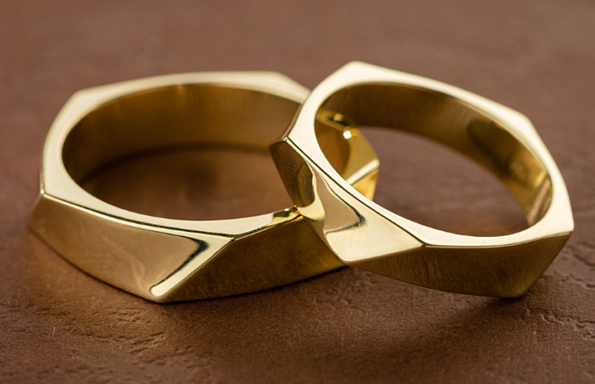 خرید حلقه ازدواج - حلقه نباید حتما رینگی ساده باشد