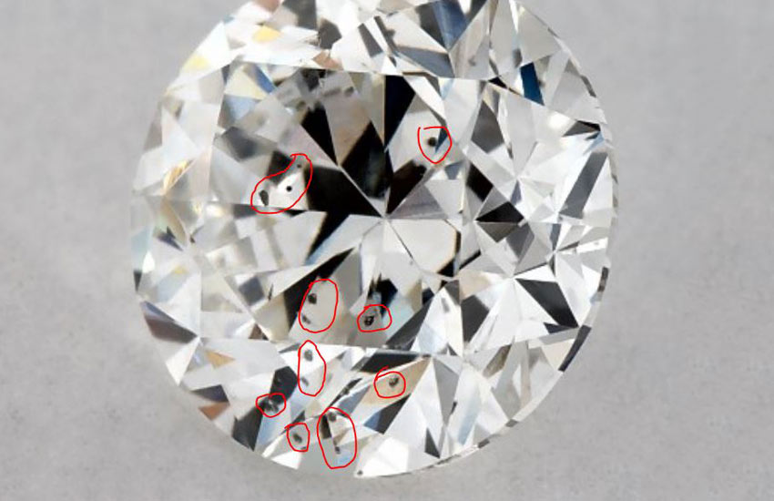 خرید انگشتر نامزدی -شفافیت الماس