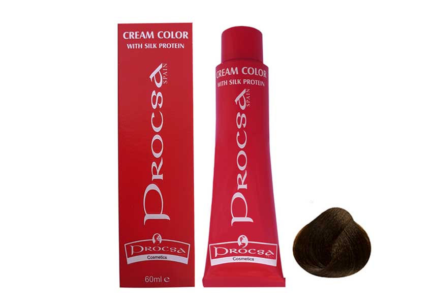 رنگ مو پروکسا سری Gold Mahogany شماره 4.53 رنگ قهوه‌ای شکلاتی گرم متوسط