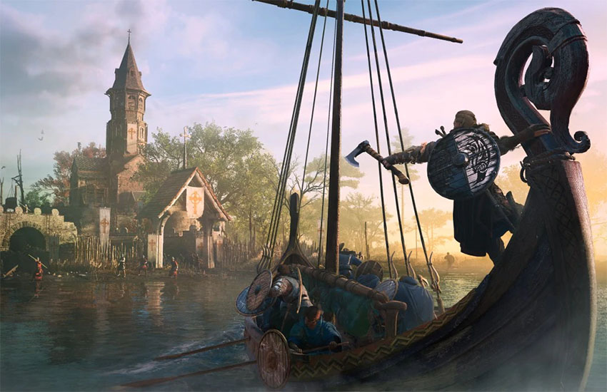 بهترین بازی های پلی استیشن ۵ - Assassin's Creed Valhalla