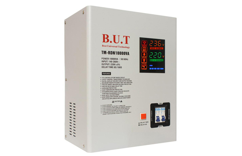بهترین استابلایزر ولتاژ - استابلایزر بی یو تی مدل TM-RDN10000VA