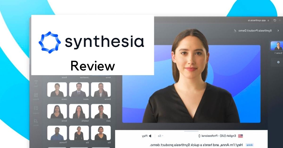 کار با برنامه هوش مصنوعی Synthesia