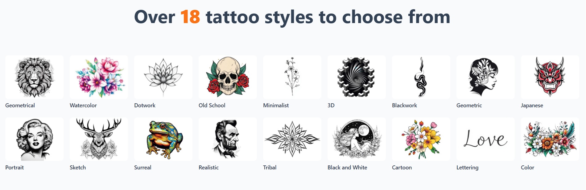 هوش مصنوعی طراحی تتو TattoosAI