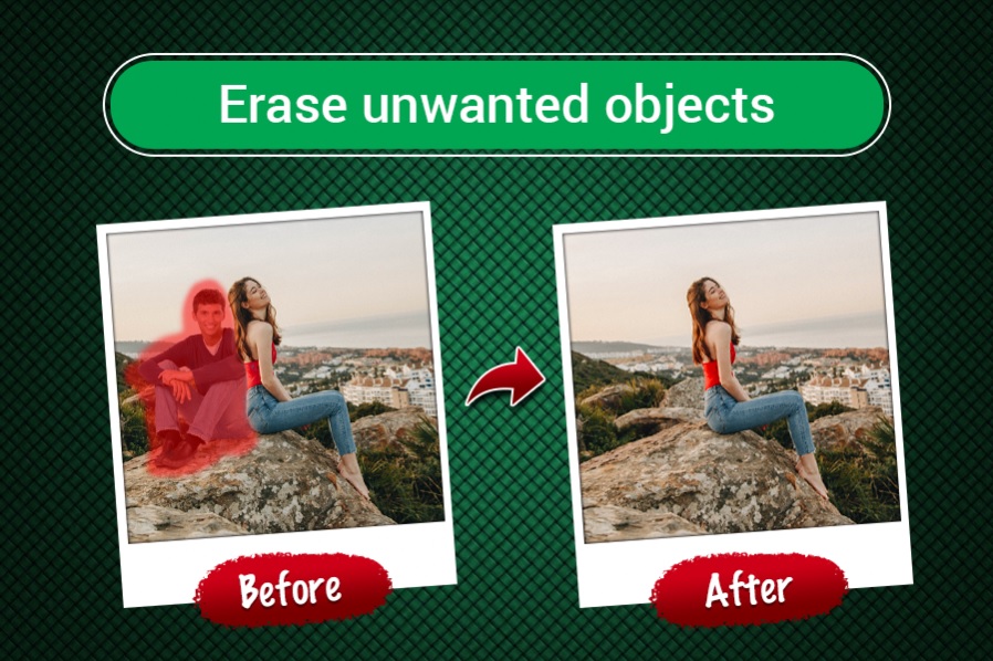 حذف اشیا از عکس با هوش مصنوعی TouchRetouch