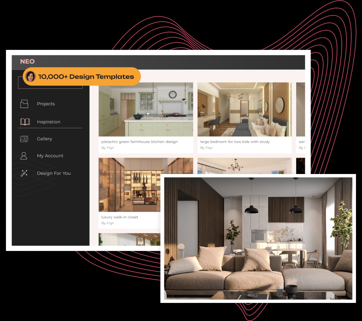 برنامه هوش مصنوعی Foyr Neo