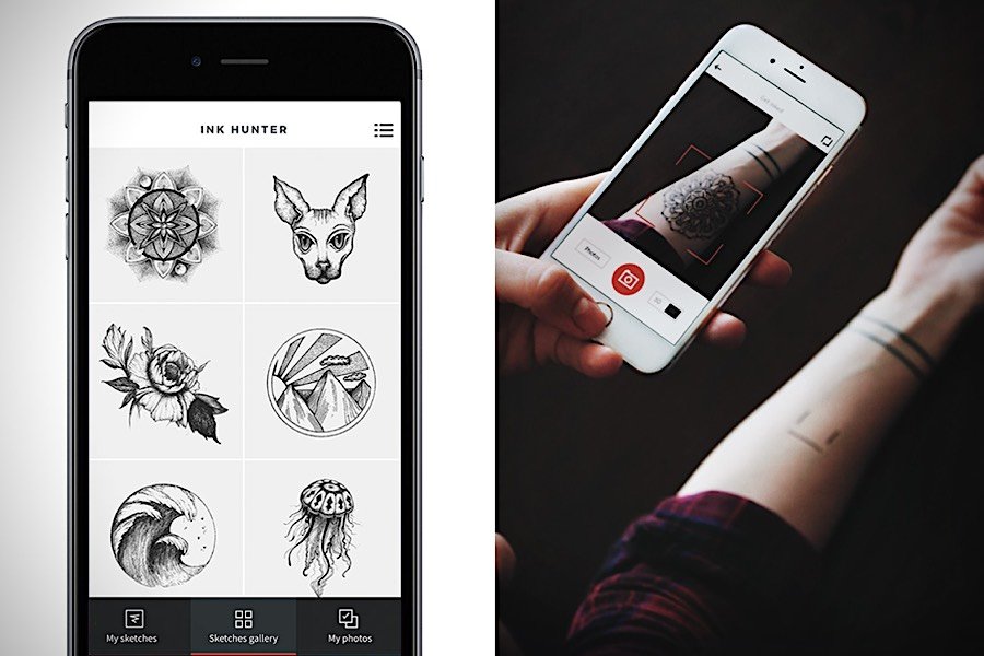 هوش مصنوعی طراحی تتو inkhunter