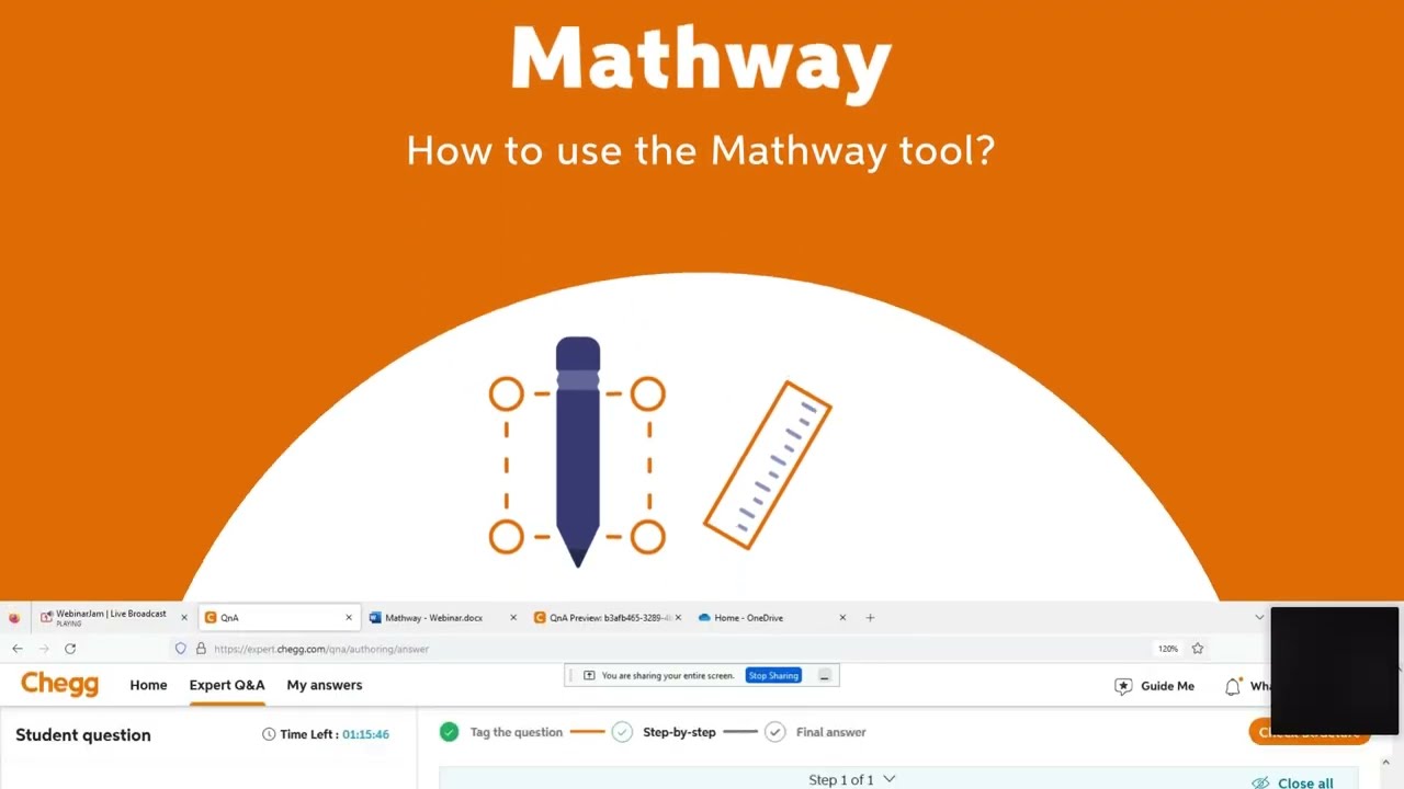 هوش مصنوعی حل مسئله Mathway (by Chegg)