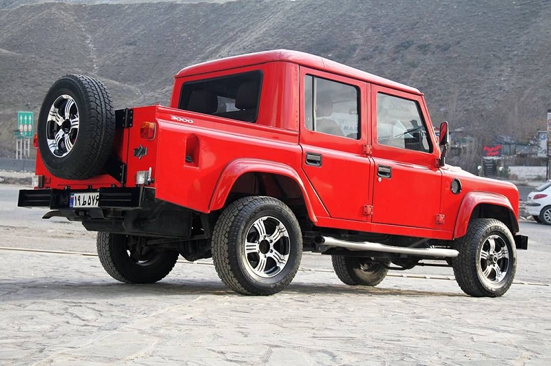 نمای پشت پاژن V6