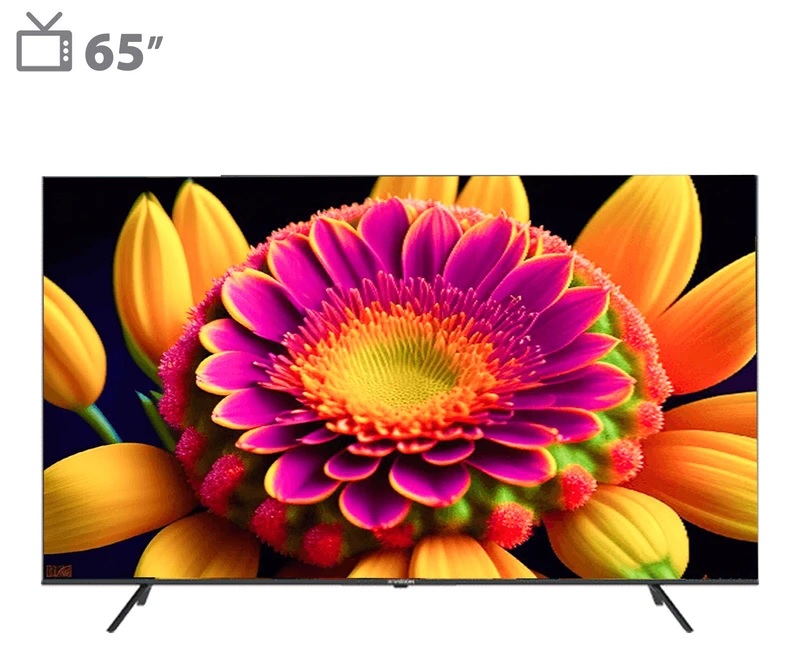 تلویزیون کیو LED هوشمند ایکس ویژن مدل 65X25 سایز ۶۵ اینچ