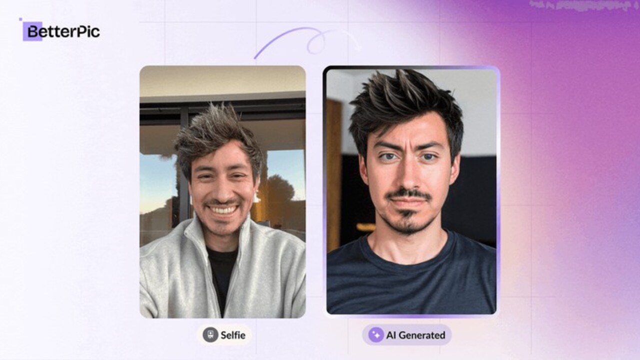 هوش مصنوعی عکس پروفایل BetterPic