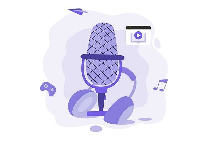 میکروفن انیمیشنی
