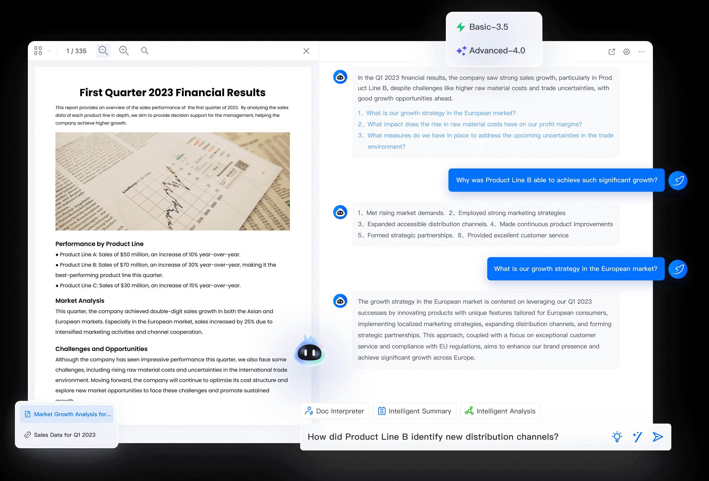 هوش مصنوعی پی دی اف ساز LightPDF