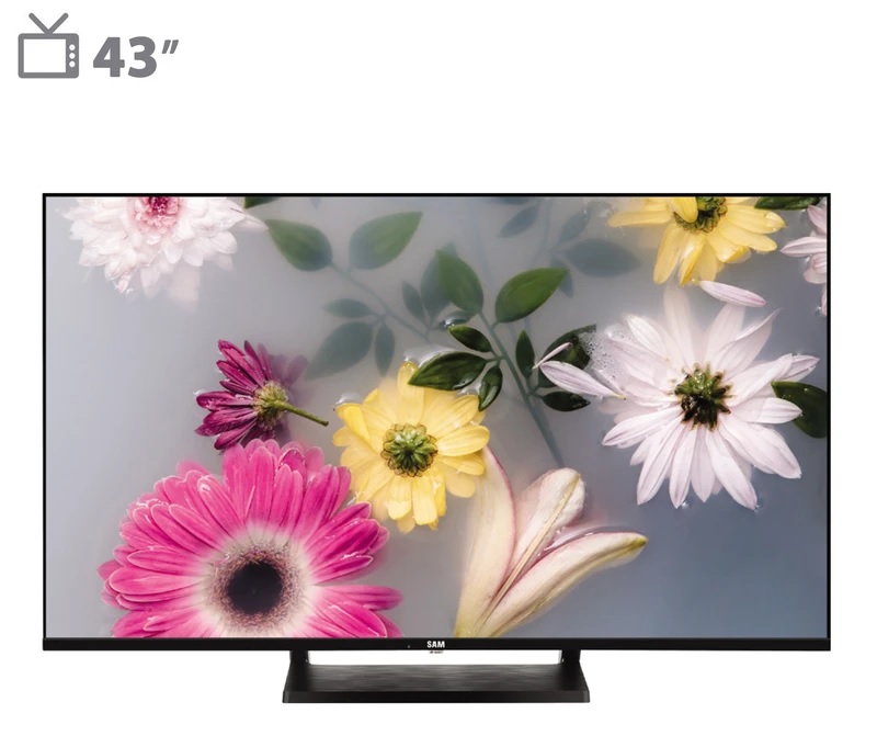 تلویزیون ال ای دی ۴۳ اینچ هوشمند سام مدل UQ43D6500MH 