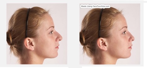 هوش مصنوعی عمل بینی FaceTouchUp 