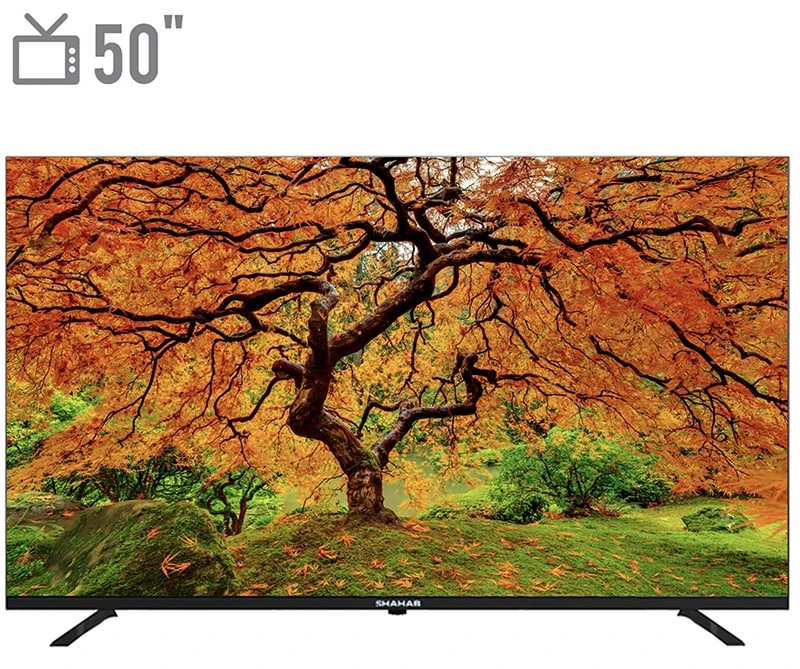 تلویزیون ال ای دی ۵۰ اینچ هوشمند شهاب مدل LED50SH5411UFL 