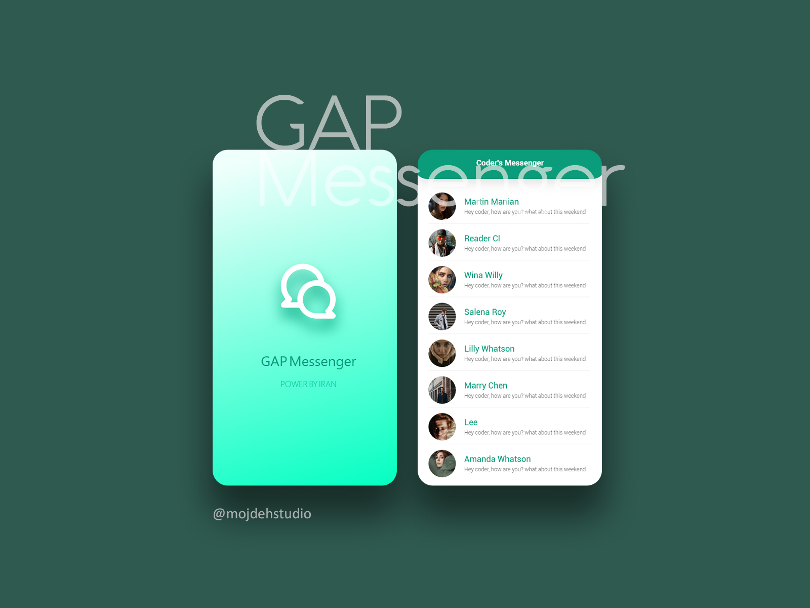 پیامرسان ایرانی گپ (Gap Messenger)