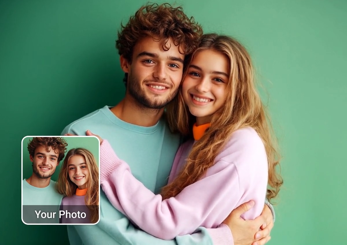 هوش مصنوعی بغل کردن YouCam 