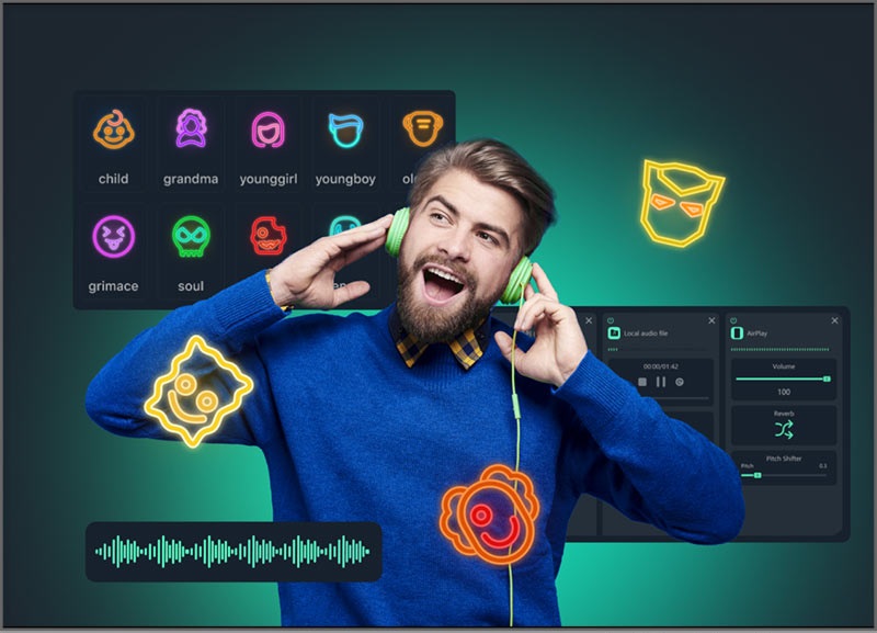 هوش مصنوعی صدای زن FineVoice