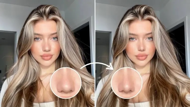 هوش مصنوعی عمل بینی AirBrush 