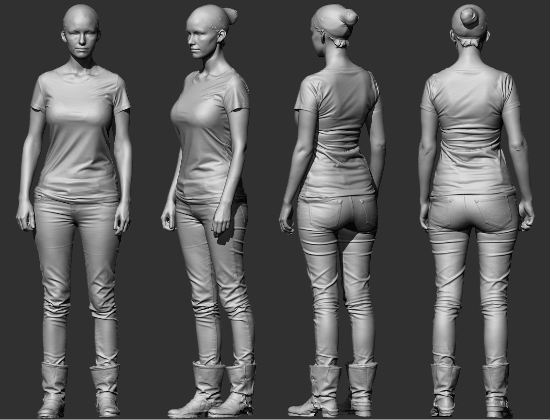 هوش مصنوعی حذف لباس ZBrush