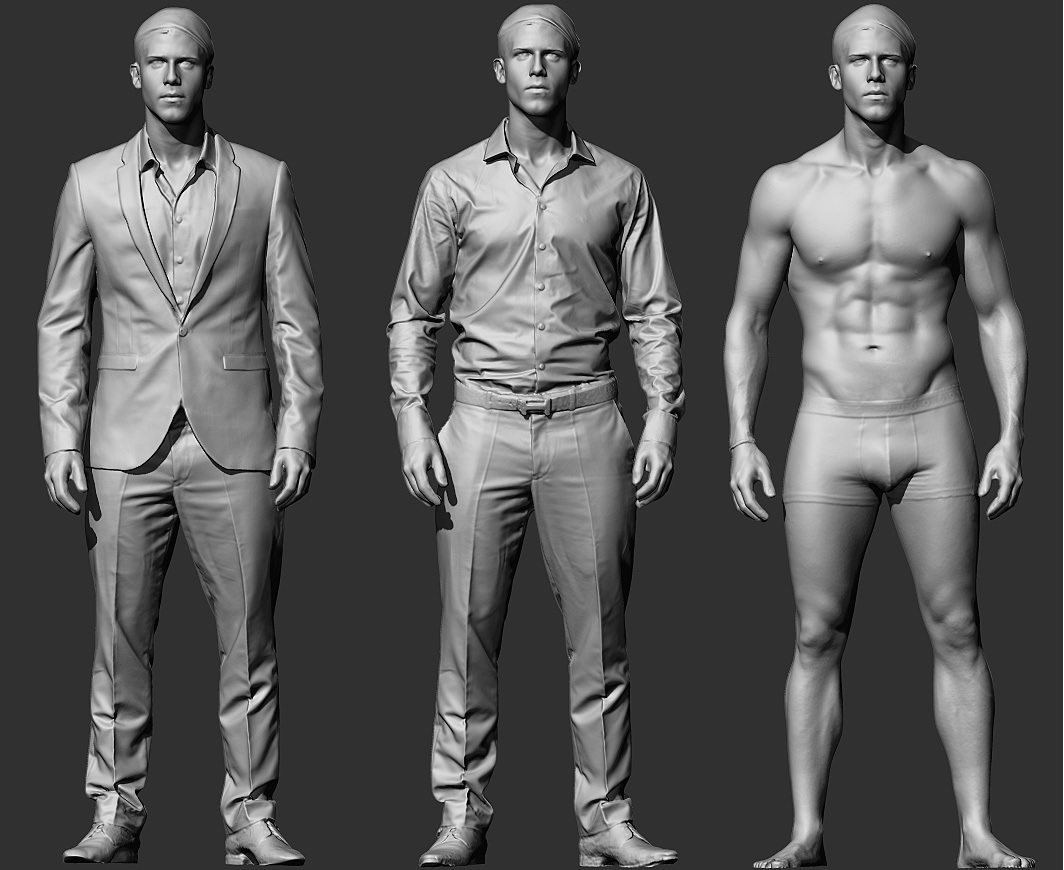هوش مصنوعی حذف لباس ZBrush