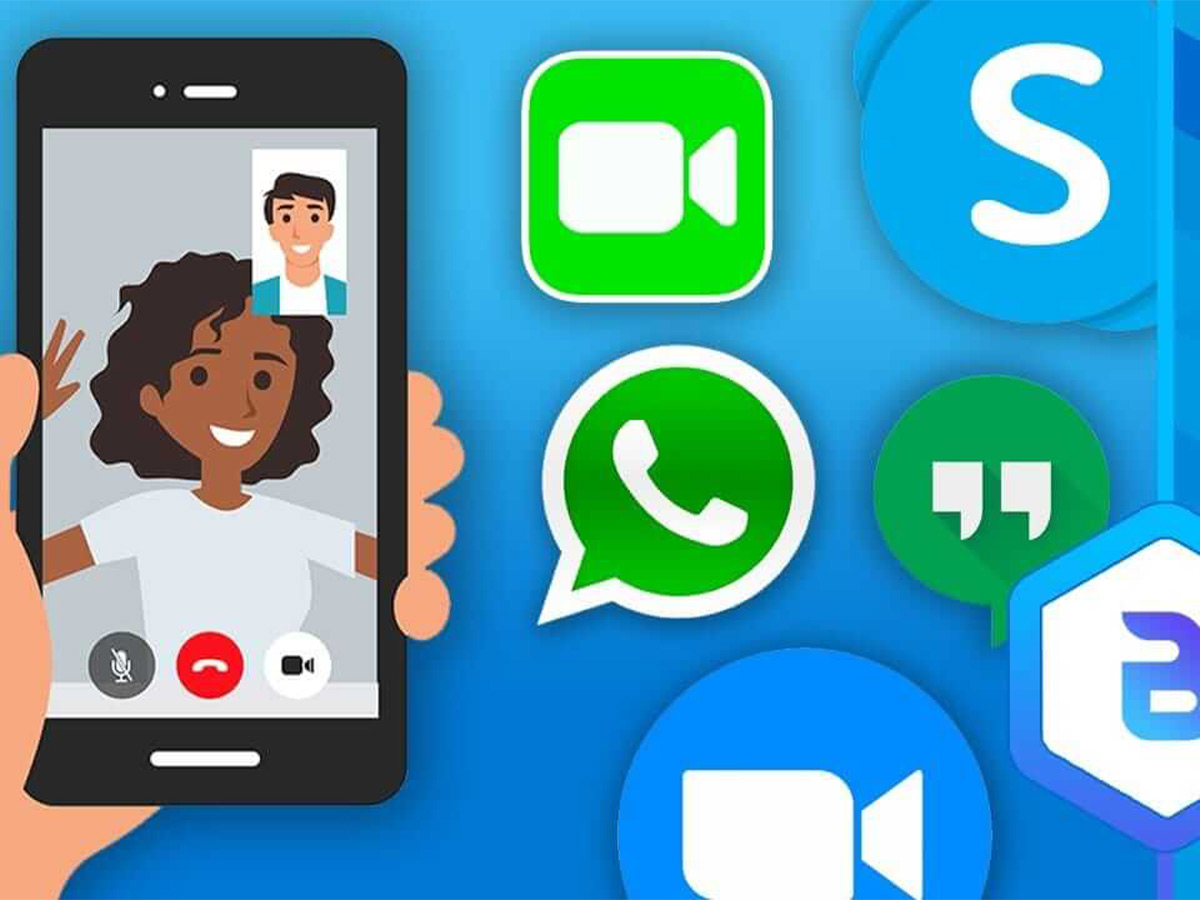 تماس تصویری با اپ ها