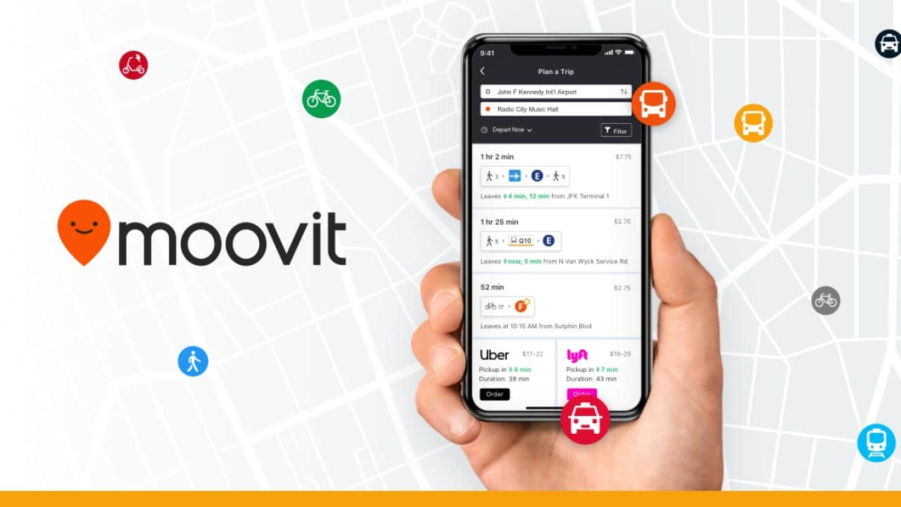اپ مسیریابی Moovit در ترکیه