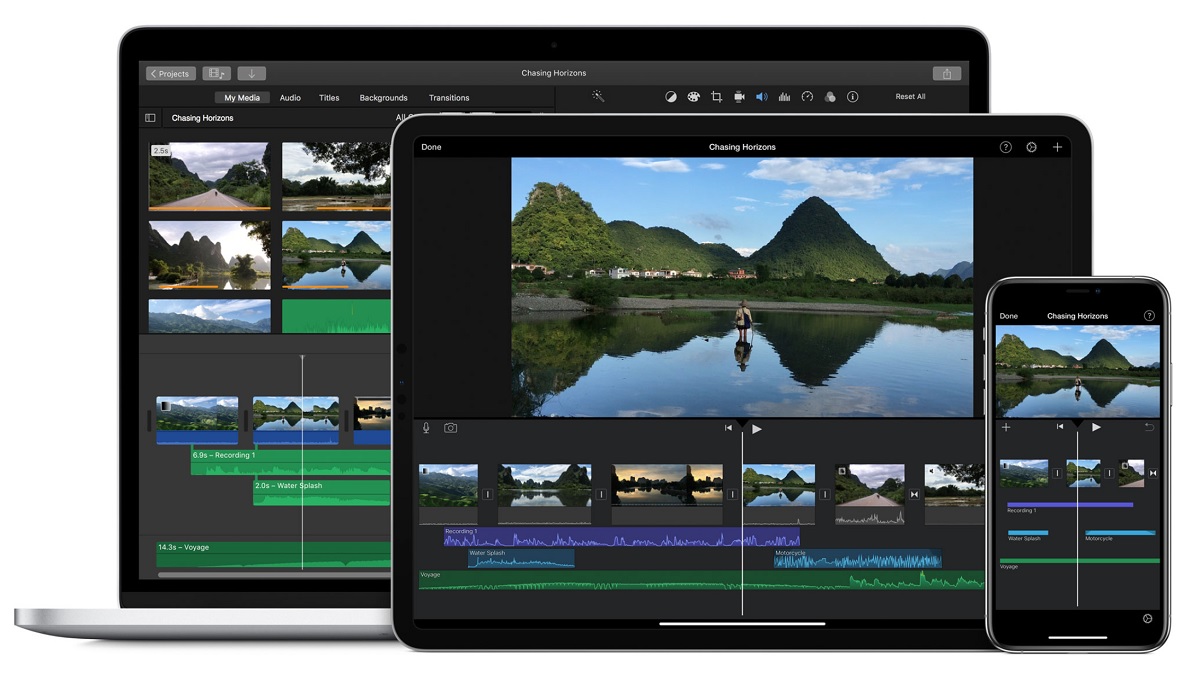 اپ ادیت ویدئو iMovie
