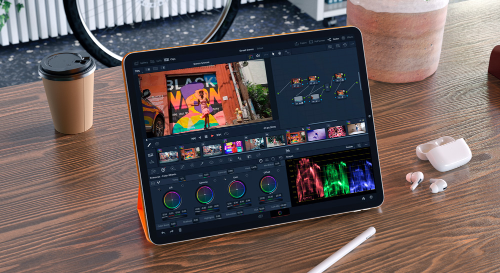 اپ ادیت ویدئو DaVinci Resolve