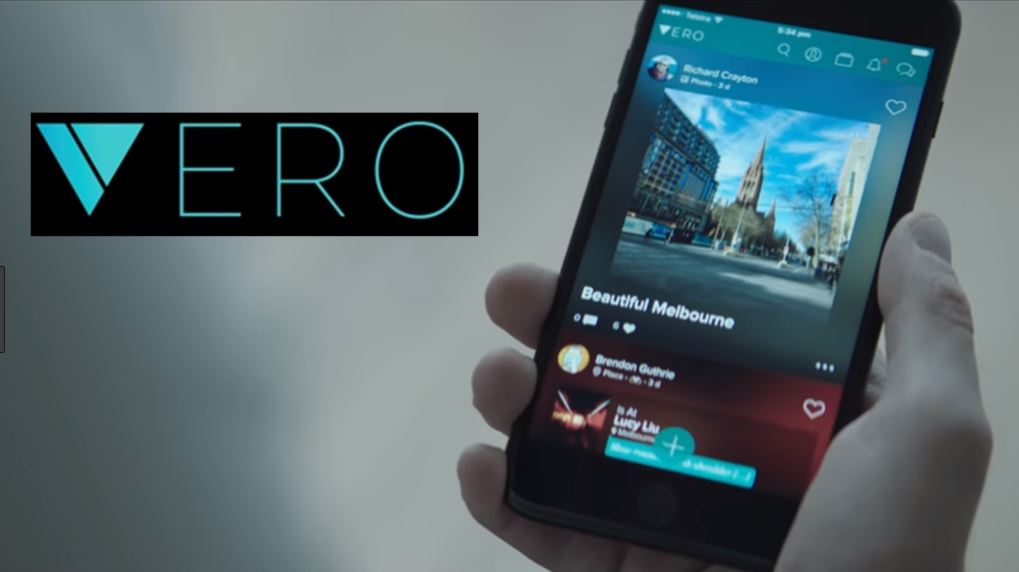 اپ Vero روی گوشی