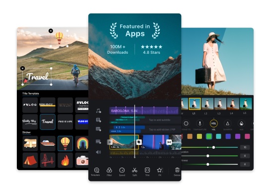 اپ ادیت ویدئو VN Video Editor
