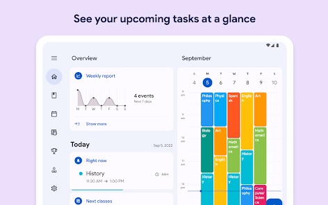 اپ برنامه ریزی School Planner