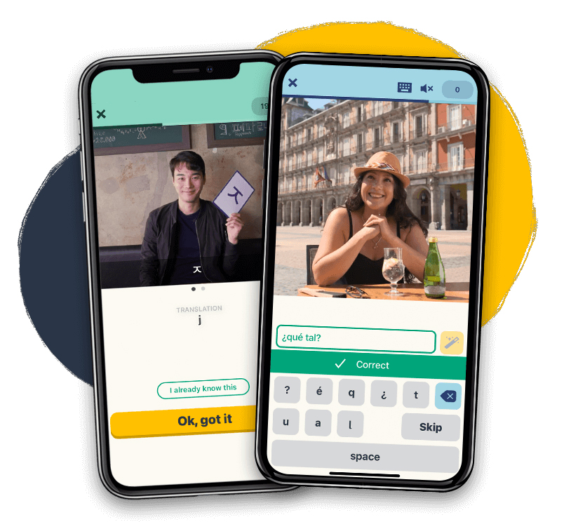 اپ یادگیری زبان Memrise